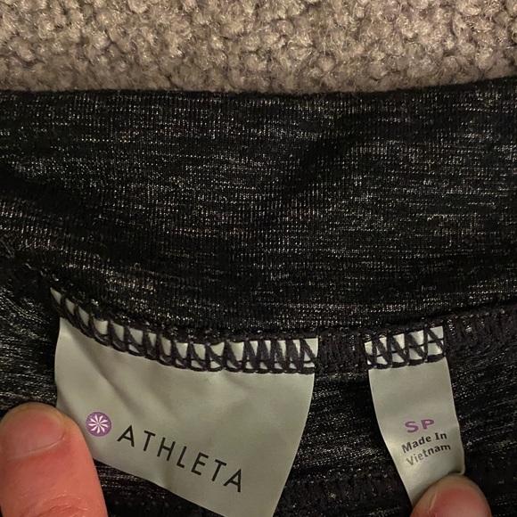 Athleta Black Boot Cut Yoga Pants - Picture 2 of 6